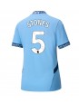 Manchester City John Stones #5 Replika Hemmakläder Dam 2024-25 Kortärmad